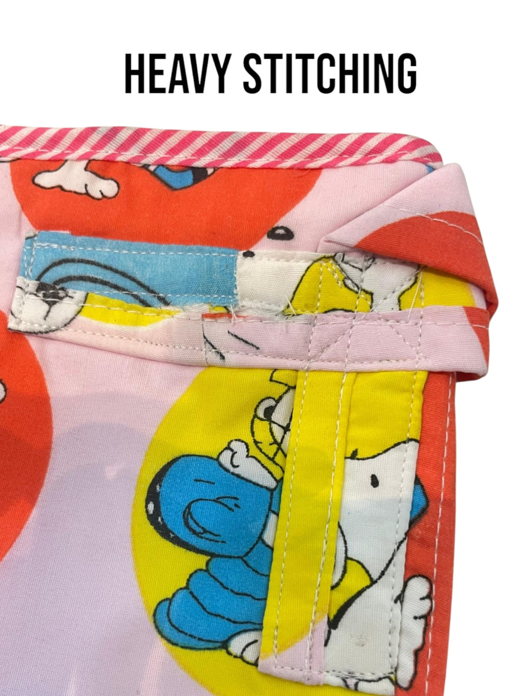 Cartoon All Over Print Baby Khoya with Net – Affordable & Safe (Up to 1 Year)