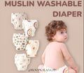 MUSLIN DIAPER NAPPYIES (pack of 1 choose print)