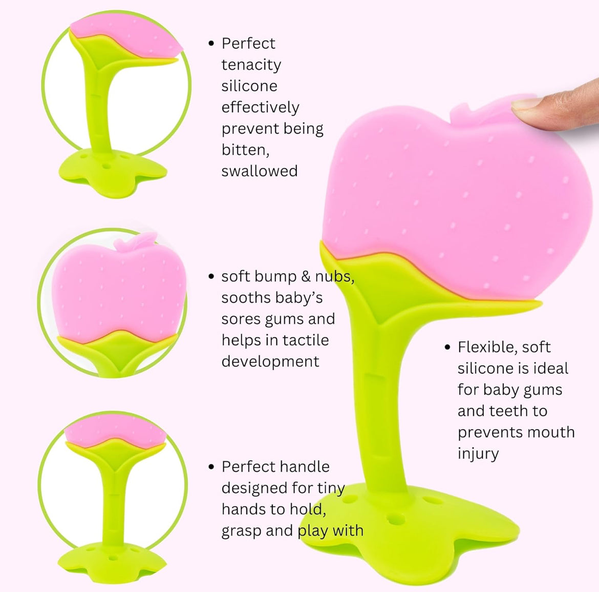 Fruit Shape Silicone Teether