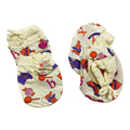 Soft Interlock Knit Baby Mitten & Booties Set – Gentle Thread Design, Perfect for 0-6 months yellow