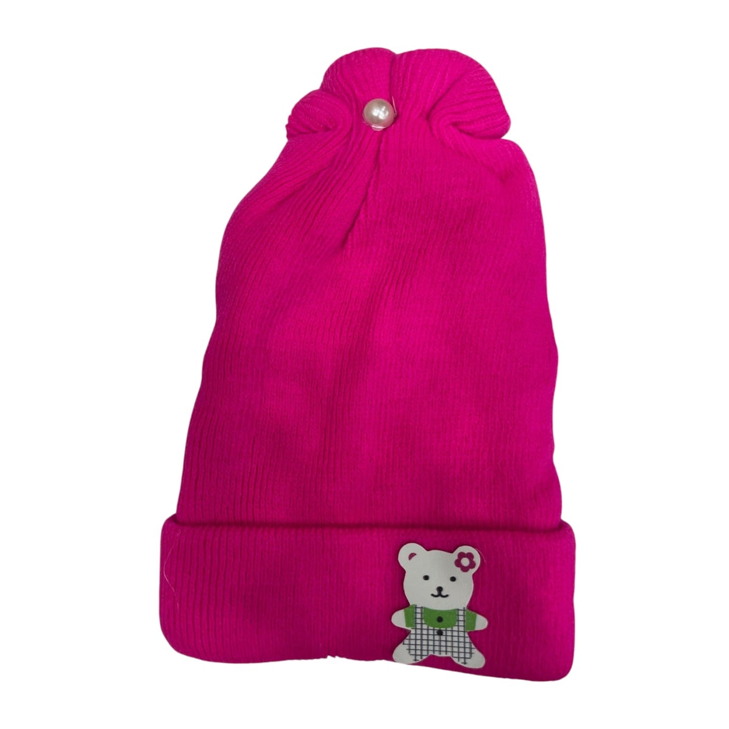 Soft Winter Cap for Babies (0–6 Months) – Warm, Cozy & Gentle on Skin (pack of 1)