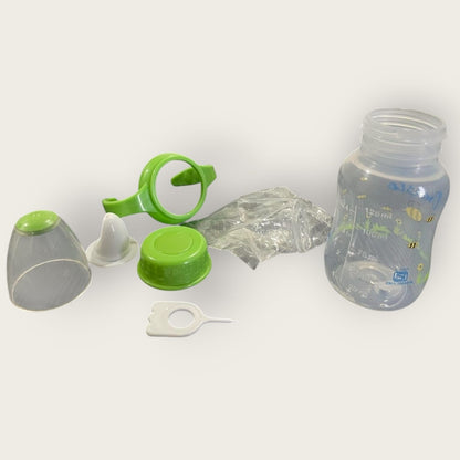 Premium 125 mL Feeding Bottle for Newborns | BPA-Free, Anti-Colic, Leak-Proof Baby Milk Bottle