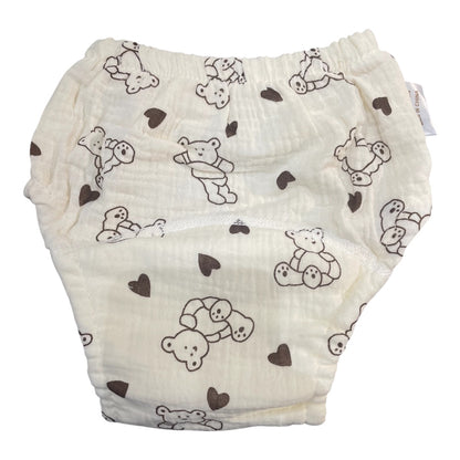 MUSLIN DIAPER NAPPYIES (pack of 1 any mix print)