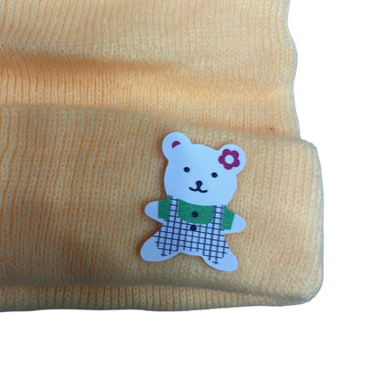 Soft Winter Cap for Babies (0–6 Months) – Warm, Cozy & Gentle on Skin (pack of 1)