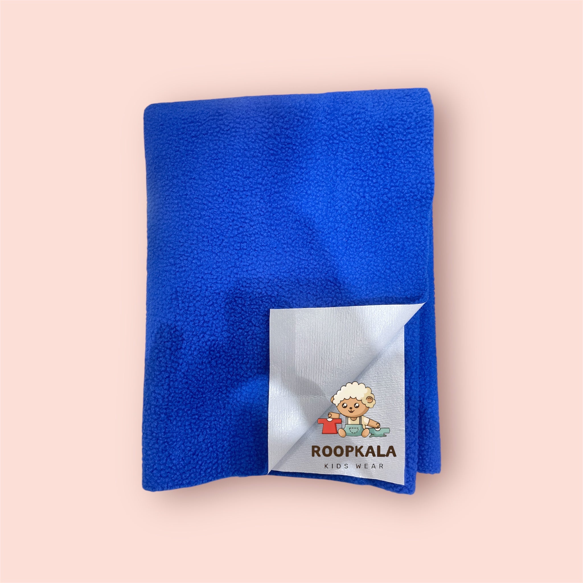 Soft Baby Dry Sheet | Leak-Proof & Washable Bed Protector (small- navy blue)