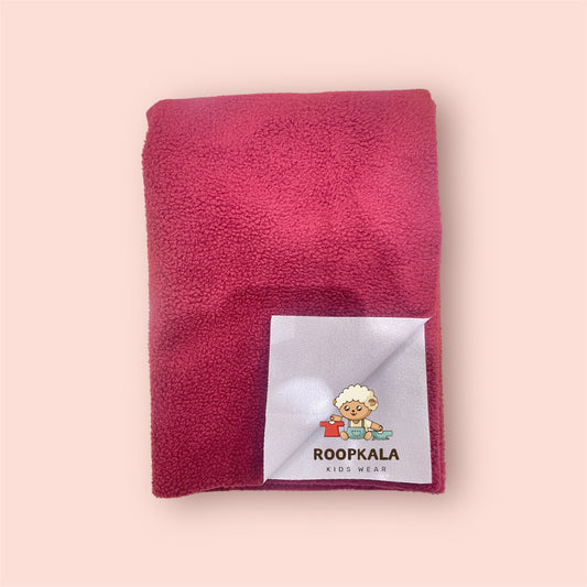 Soft Baby Dry Sheet | Leak-Proof & Washable Bed Protector(maroon) choose size