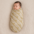 100% Muslin Baby Swaddle – Minimalist Design with Soft Pastel Colours