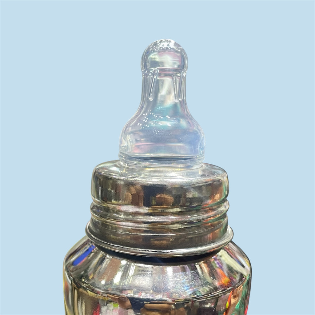 Steel baby feeding bottle -240 mL